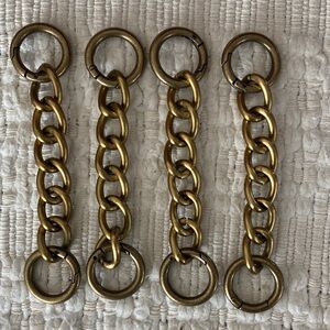 Miche Antique Brass Interchangeable Handle Chain Set